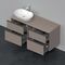 Duravit Waschtischunterbau D-NEO 644x1400x550mm 4 Schubk Be li bas matt