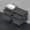 Duravit Waschtischunterbau D-NEO 644x1400x550mm 4 Schubk Be li grap matt