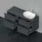 Duravit Waschtischunterbau D-NEO 644x1400x550mm 4 Schubk Be re grap matt