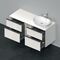 Duravit Waschtischunterbau D-NEO 644x1400x550mm 4 Schubk Be re we hgl