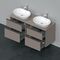 Duravit Waschtischunterbau D-NEO 644x1400x550mm 4 Schubk Be beids bas ma