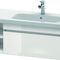 Duravit Waschtischunterbau DURASTYLE 448x930x398mm eiche terra / weiß matt