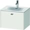 Duravit Waschtischunterbau BRIOSO Griff chrom 444x620x479mm weiß matt