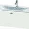 Duravit Waschtischunterbau BRIOSO Griff chrom 444x1020x479mm weiß matt