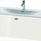 Duravit Waschtischunterbau BRIOSO Gri chrom 444x1020x479mm weiß hochglanz