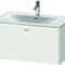 Duravit Waschtischunterbau BRIOSO Gri Korpusfarbe 444x820x479mm weiß matt