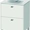 Duravit Waschtischunterbau BRIOSO Griffe chrom 685x620x479mm weiß matt
