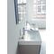 Duravit Doppelwaschtisch DURASQUARE o ÜL m HLB 1200x470mm 2 Hahnlöcher weiß