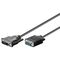 DVI-I/VGA Full HD Kabel, vernickelt, 3m- VPE: 1