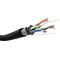 CAT 5e Outdoor Netzwerkkabel, SF/UTP, schwarz, 100m- VPE: 1