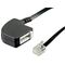 TAE Telefon-Adapter-Stecker- VPE: 10