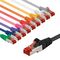 CAT 6 Patchkabel, S/FTP (PiMF), 1 m, Set in 10 Farben, 1m- VPE: 1
