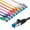 CAT 6A Patchkabel, S/FTP (PiMF), 2 m, Set in 10 Farben, 2m- VPE: 1