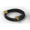 TV Antennenkabel (135 dB), 4x geschirmt, 2m- VPE: 1