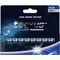 5er-Set rote LED-Echtwachs-Stabkerzen, inkl. Fernbedienung und 10x AA (LR6)- VPE: 1