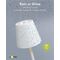 Kabellose LED-Tischleuchte, weiß- VPE: 1