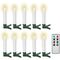 10 kabellose LED-Weihnachtsbaumkerzen- VPE: 1