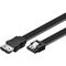 HDD eSATA-Kabel 1,5 GBit/s/3 GBit/s/6 GBit/s, 0.5m- VPE: 1