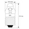 Taschenlampen-Spitzlinse, 1,55 W, 1.55W- VPE: 100