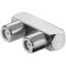 F-Verbinder, U-Form: F-Buchse > F-Buchse- VPE: 10