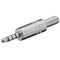 Klinkenstecker - 3,5 mm - stereo- VPE: 10