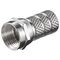 Aufdreh-F-Stecker 5,2 mm, Zink- VPE: 100