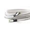 RJ45 (CAT 6A, 500 MHz) Patchkabel mit CAT 8.1 S/FTP Rohkabel, weiß, 10m- VPE: 1