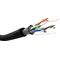 CAT 5e Outdoor Netzwerkkabel, F/UTP, schwarz, 100m- VPE: 1