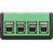 Terminal Block 4-Pin > Klinke 3,5-mm-Buchse (4-Pin, stereo)- VPE: 10