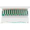 CAT 6 Mini/Desktop Patch Panel, 12 Port, (1 HE), Weiß- VPE: 1