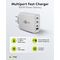USB-C™ PD GaN Multiport-Schnellladegerät (100 W) weiß, weiß- VPE: 1