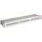 CAT 6 19-Zoll (48,3 cm) Patch Panel, 24 Port, (1 HE), Grau- VPE: 1