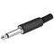 Klinkenstecker - 6,35 mm - mono, Klinke6,35mmStecker(2-Pin,mono)- VPE: 10