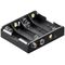 4x AA (Mignon) Batteriehalter- VPE: 10
