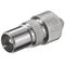 Koax-Stecker mit Schraubbefestigung- VPE: 10
