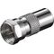 F-Adapter: F-Stecker > Koax-Stecker, Zink- VPE: 10