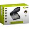 LED-Solar-Wandleuchte mit Bewegungsmelder, 3,2 W, schwarz- VPE: 1