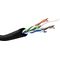 CAT 5e Outdoor Netzwerkkabel, U/UTP, schwarz, 100m- VPE: 1