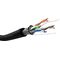 CAT 5e Outdoor Netzwerkkabel, F/UTP, schwarz, 100m- VPE: 1