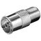 F-Adapter: F-Buchse > Koax-Buchse- VPE: 10