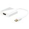 Mini DisplayPort™/HDMI™-Adapterkabel 1.2, vergoldet, 0.1m- VPE: 1