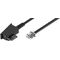 Telefonkabel (Universal Pinout), schwarz, 6m- VPE: 1