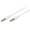 3,5 mm Klinke-Verbindungskabel, vergoldet, 1.5m- VPE: 1