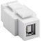 Keystone-Modul USB, beidseitig einbaubar- VPE: 1