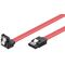 HDD S-ATA-Kabel 1,5 GBit/s/3 GBit/s 90° Clip, 0.5m- VPE: 1