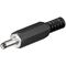 DC-Stecker mit Knickschutz- VPE: 10