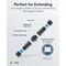 Outdoor (IP68) Netzwerkkabel-Verbinder, CAT 6A STP geschirmt- VPE: 1