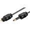 Toslink-auf-Mini-Toslink-Kabel, 2m- VPE: 1