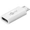 Micro-USB/USB-C™ USB OTG Hi-Speed Adapter für den Anschluss von Ladekabeln, Weiß- VPE: 1