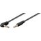 Audio Verbindungskabel AUX, 3,5 mm stereo 3-pol., slim, CU, abgewinkelt, 5m- VPE: 1